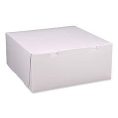SCT® Bakery Boxes, Standard, 12 x 12 x 5, White, Paper, 100/Carton