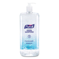 PURELL® Advanced Hand Sanitizer Refreshing Gel, Clean Scent, 1.5 L Pump Bottle Hand Sanitizer Pump Bottles, Gel - Office Ready