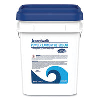 Boardwalk® Laundry Detergent, Low Foam, Crisp Clean Scent, 18 lb Pail Laundry Detergents - Office Ready