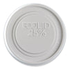 Eco-Products® Evolution World™ EcoLid® 25% Recycled Food Container Lid, Fits 12 to 32 oz Containers, White, Plastic, 500/Carton Takeout Food Containers - Office Ready