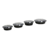 GEN Food Containers, 24 oz, 7.28 x 7.28 x 1.96, Black/Clear, Plastic, 150/Carton Takeout Food Containers - Office Ready