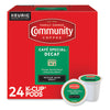 Community Coffee?« Caf?? Special Decaf, 24/Box Coffee K-Cups - Office Ready