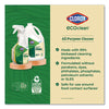 Clorox® Clorox Pro™ EcoClean™ All-Purpose Cleaner, Unscented, 32 oz Spray Bottle, 9/Carton Multipurpose Cleaners - Office Ready