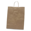 Kari-Out® Kraft Paper Bags, 13" x 7" x 17", Kraft, 250/Carton Commercial Food Handling Bags & Liners - Office Ready