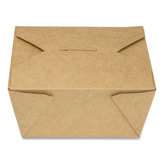 GEN Reclosable Kraft Take-Out Box, 30 oz, Paper, 450/Carton