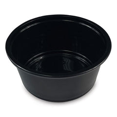 Boardwalk® Soufflé/Portion Cups, 3.25 oz, Polypropylene, Black, 2,500/Carton