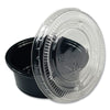 Boardwalk® Soufflé/Portion Cups, 1.5 oz, Polypropylene, Black, 2,500/Carton Portion Cups, Plastic - Office Ready