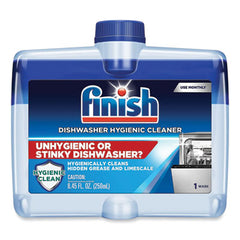 FINISH® Dishwasher Cleaner, Fresh, 8.45 oz Bottle, 6/Carton