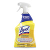 Professional LYSOL® Brand Advanced Deep Clean All Purpose Cleaner, Lemon Breeze, 32 oz Trigger Spray Bottle, 12/Carton Disinfectants/Cleaners - Office Ready