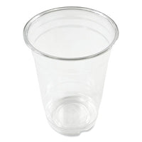 Boardwalk® Clear Plastic PETE Cups, 14 oz, 50/Bag, 20 Bags/Carton Cold Drink Cups, Plastic - Office Ready