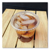 Boardwalk® Crystal-Clear Cold Cup Straw-Slot Lids, Fits 9 to 10 oz PET Cups, 1,000/Carton Cold Cup Lids - Office Ready