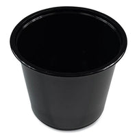 Boardwalk® Soufflé/Portion Cups, 5.5 oz Polypropylene, Black, 2,500/Carton Portion Cups, Plastic - Office Ready