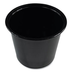 Boardwalk® Soufflé/Portion Cups, 5.5 oz Polypropylene, Black, 2,500/Carton