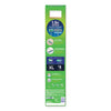 Swiffer® Sweeper® Mop, 16.5 x 9 White Cloth Head, 46" Green/Silver Aluminum/Plastic Handle Wet/Dry Mop Pad - Office Ready