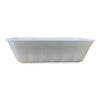 GEN Meat Trays, #42K, 8.75 x 6.32 x 2.25, White, 252/Carton Butcher Food Containers - Office Ready