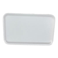 GEN Meat Trays, #16S, 11.63 x 7.25 x 0.54, White, 250/Carton Butcher Food Containers - Office Ready