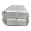 GEN Meat Trays, #4P, 9.5 x 7.19 x 1.2, White, 500/Carton Butcher Food Containers - Office Ready