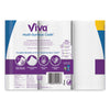 Viva® Multi-Surface Cloth Choose-A-Sheet Kitchen Roll Paper Towels, 11 x 5.9, White, 83/Roll, 6 Rolls/Pack, 4 Packs/Carton Perforated Paper Towel Rolls - Office Ready