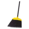 Rubbermaid® Commercial Jumbo Smooth Sweep Angled Broom, 46" Handle, Black/Yellow, 6/Carton Traditional Angled Brooms - Office Ready