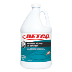 Betco® Advanced Gel Hand Sanitizer, 1 gal Bottle, Light Fresh Scent, 4/Carton