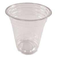 Boardwalk® Clear Plastic PET Cups, 12 oz, 50/Pack Cold Drink Cups, Plastic - Office Ready