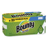 Bounty® Select-a-Size Kitchen Roll Paper Towels, 2-Ply, 5.9 x 11, White, 113 Sheets/Double Plus Roll, 8 Rolls/Pack Perforated Paper Towel Rolls - Office Ready