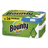 Bounty® Select-a-Size Kitchen Roll Paper Towels, 2-Ply, 5.9 x 11, White, 90 Sheets/Double Roll, 12 Rolls/Carton Perforated Paper Towel Rolls - Office Ready
