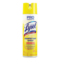 Professional LYSOL® Brand Disinfectant Spray, Original Scent, 19 oz Aerosol Spray, 12/Carton Disinfectants/Sanitizers - Office Ready