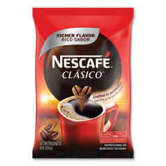 Nescafé® Clasico™ Dark Roast Instant Coffee, 8 oz, 12/Carton
