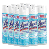 LYSOL® Brand Disinfectant Spray, Crisp Linen, 19 oz Aerosol Spray, 12/Carton Disinfectants/Sanitizers - Office Ready