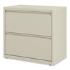 Alera® Lateral File, 2 Legal/Letter-Size File Drawers, Putty, 30" x 18.63" x 28" Lateral File Cabinets - Office Ready