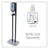 PURELL® CS6 Hand Sanitizer Floor Stand with Dispenser, 1,200 mL, 13.5 x 5 x 28.5, Graphite/Silver Automatic Hand Cleaner Dispensers - Office Ready