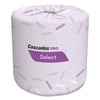 Cascades PRO Select® Standard Bath Tissue, 2-Ply, White, 500 Sheets/Roll, 80 Rolls/Carton Regular Roll Bath Tissues - Office Ready
