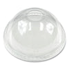 Boardwalk® PET Cold Cup Dome Lids, Fits 9 oz to 12 oz PET Cups, Clear, 100/Pack Cold Cup Dome Lids - Office Ready