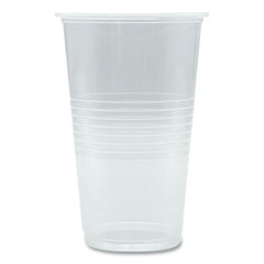 Boardwalk® Translucent Plastic Cold Cups, 20 oz, Clear, 1,000/Carton