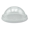 Boardwalk® PET Cold Cup Dome Lids, Fits 9 oz to 10 oz PET Cups, Clear, 100/Pack Cold Cup Dome Lids - Office Ready