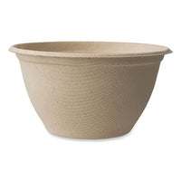 World Centric® Fiber Bowls, 6 oz, 3.5 x 3.5 x 2, Natural, Paper, 1,000/Carton Takeout Food Containers - Office Ready