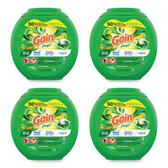 Gain® Flings™ Laundry Detergent Pods, Original, 76 Pods/Tub, 4 Tubs/Carton
