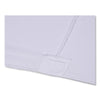 Iceberg iGear™ Fabric Table Cover, Polyester, 30 x 72, White Polyester Tablecloths - Office Ready