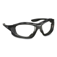 Honeywell Uvex™ Seismic® Sealed Eyewear, Black Polycarbonate Frame, Clear Polycarbonate Lens Wraparound Safety Glasses - Office Ready