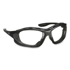 Honeywell Uvex™ Seismic® Sealed Eyewear, Black Polycarbonate Frame, Clear Polycarbonate Lens
