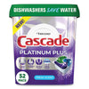 Cascade® Platinum Plus ActionPacs Dishwasher Detergent Pods, Fresh Scent, 28.4 oz Tub, 52/Tub, 3 Tubs/Carton Automatic Dishwasher Detergents - Office Ready