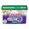 Cascade® Platinum Plus ActionPacs Dishwasher Detergent Pods, Fresh Scent, 20.7 oz Tub, 38/Tub, 6/Carton Automatic Dishwasher Detergents - Office Ready