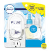 Febreze® PLUG™ Air Freshener Warmer Starter Kit, 6.54 x 2.99 x 5.98, Clear/White, 4/Carton Oil Air Freshener Dispensers - Office Ready