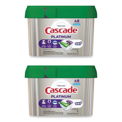 Cascade® ActionPacs®, Fresh Scent, 26.7 oz Tub, 48/Tub, 3 Tubs/Carton