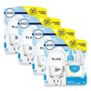 Febreze® PLUG™ Air Freshener Warmer Starter Kit, 6.54 x 2.99 x 5.98, Clear/White, 4/Carton Oil Air Freshener Dispensers - Office Ready