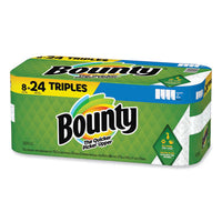 Bounty® Select-a-Size Kitchen Roll Paper Towels, 2-Ply, White, 6 x 11, 135 Sheets/Roll, 8 Triple Rolls/Carton Perforated Paper Towel Rolls - Office Ready