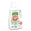 Arm & Hammer™ HE Compatible Liquid Detergent, Unscented, 50 Loads, 50 oz Bottle, 8/Carton Laundry Detergents - Office Ready