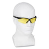 KleenGuard™ Nemesis* Safety Glasses, Black Frame, Amber Lens Wraparound Safety Glasses - Office Ready