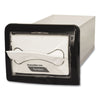 Cascades PRO Tandem® In-Counter Interfold Napkins Dispenser, 8.63 x 18 x 6.5, Black Napkin Dispensers - Office Ready